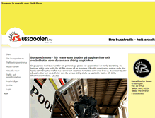 Tablet Screenshot of busspoolen.nu